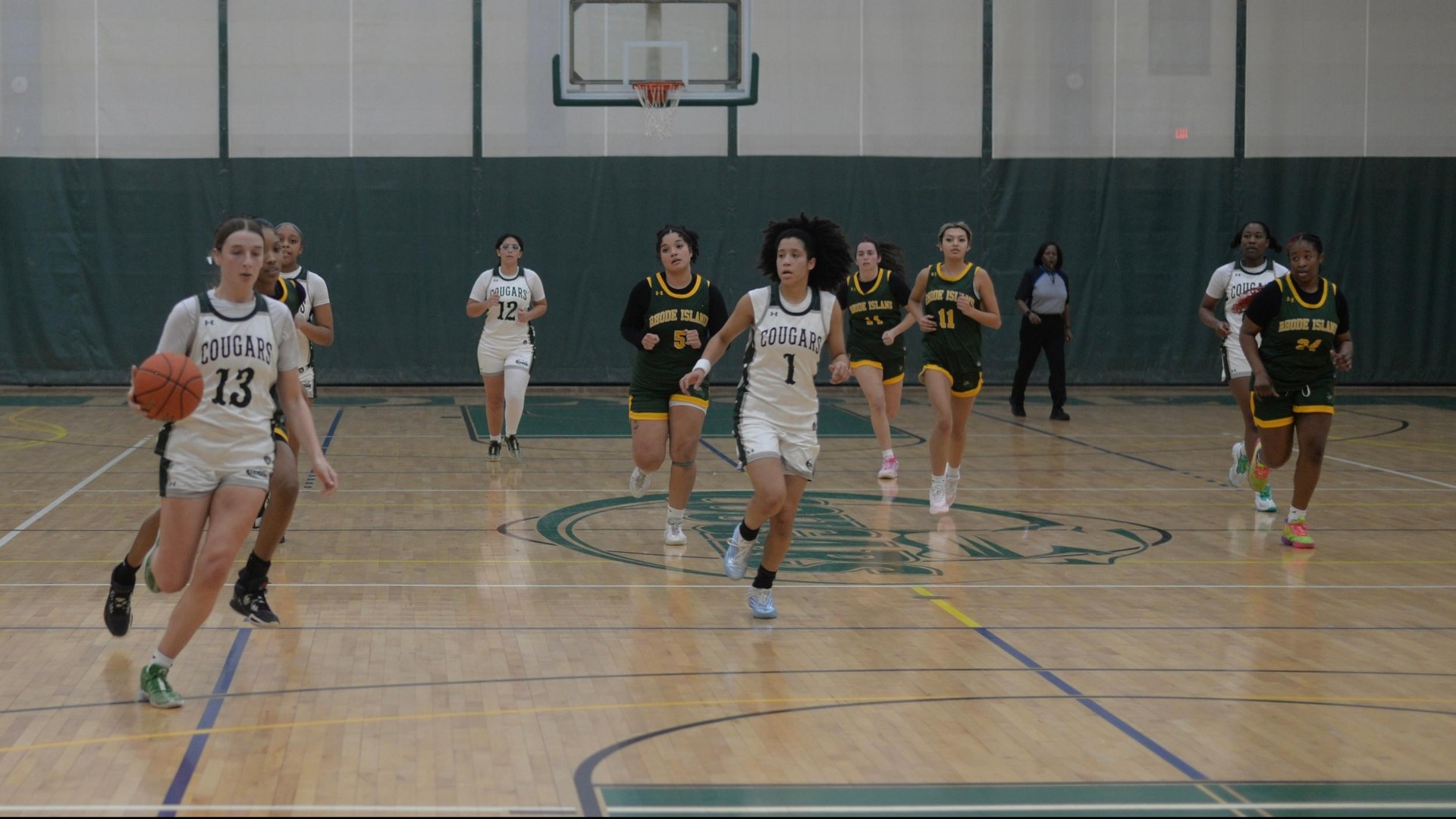 Lady Cougars Fall in New England Championship